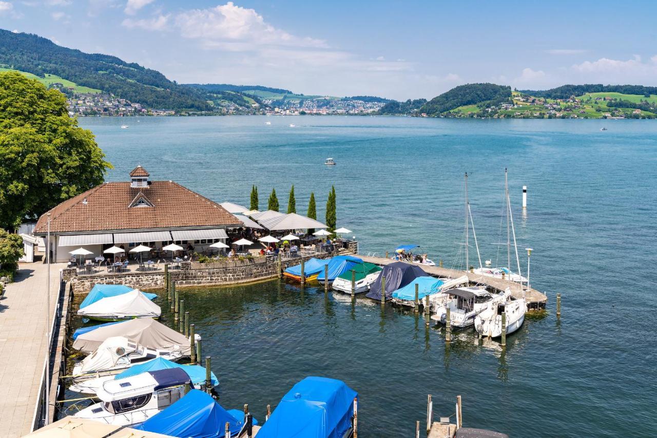 Hotel Winkelried Am See Stansstad Kültér fotó