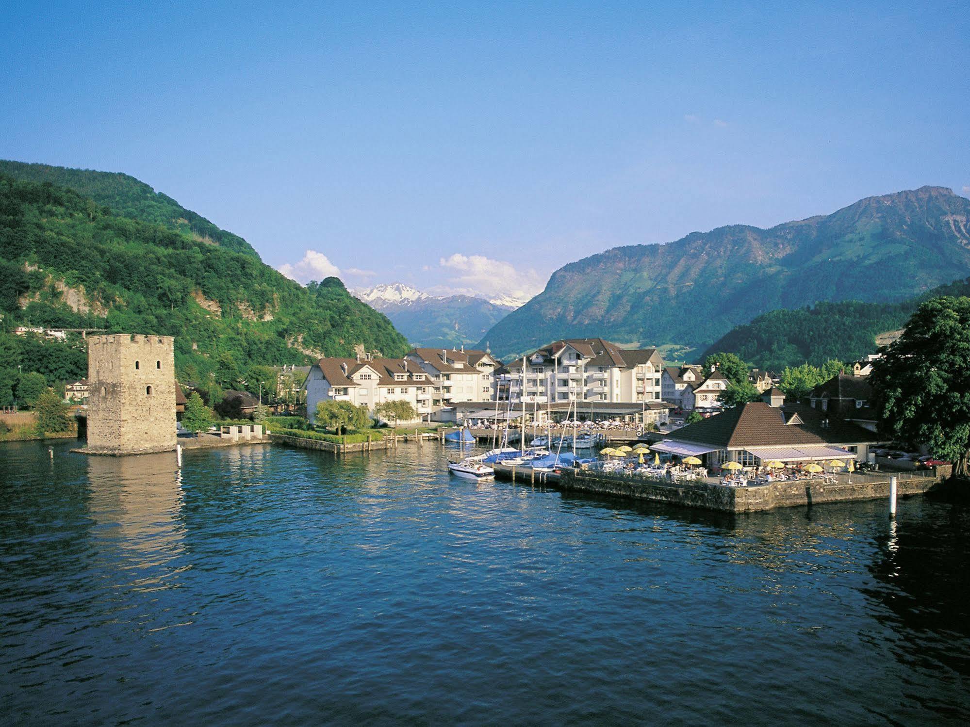 Hotel Winkelried Am See Stansstad Kültér fotó
